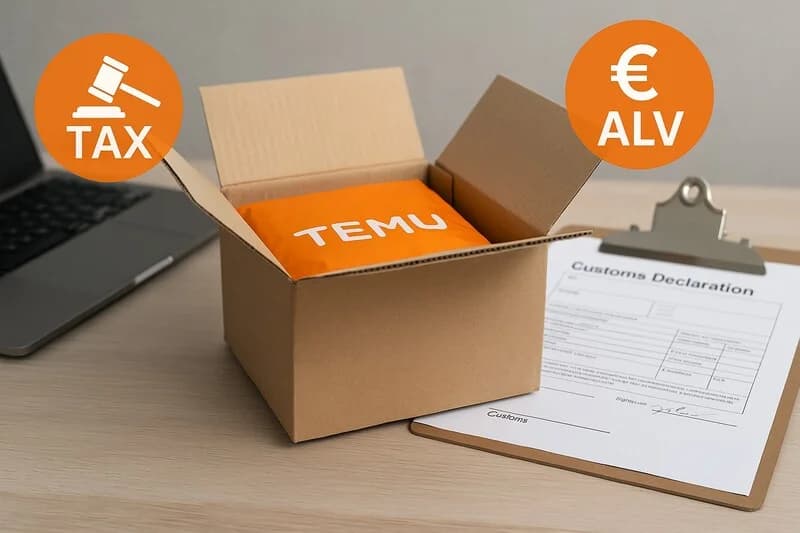 Ymmärrä Temun tullimaksut ennen tilaamista