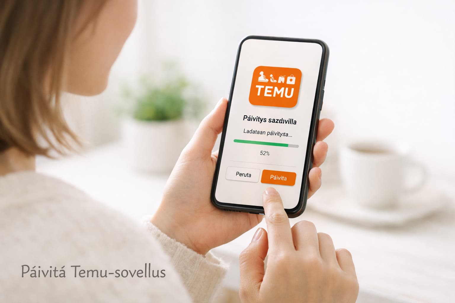 Päivitä Temu-sovellus ja paranna käyttökokemusta