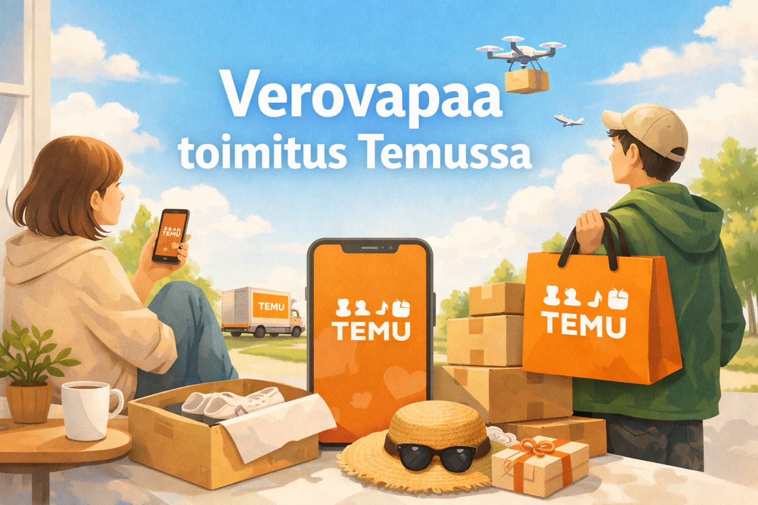 Verovapaa toimitus Temussa – mitä sinun tulee tietää